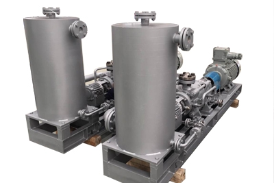 Multistage self-priming pump